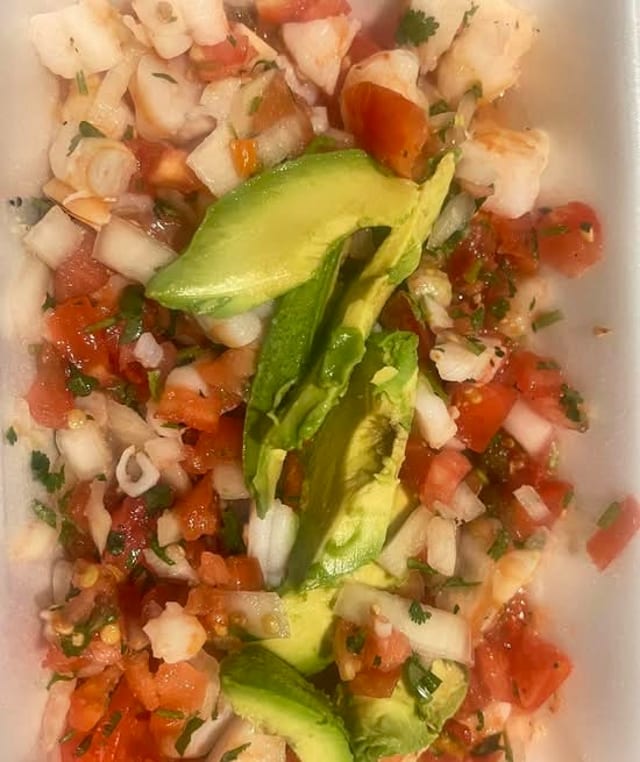 Ceviche Shrimp.